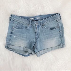 Mossimo - Women's Mid-Rise Midi Jean Shorts